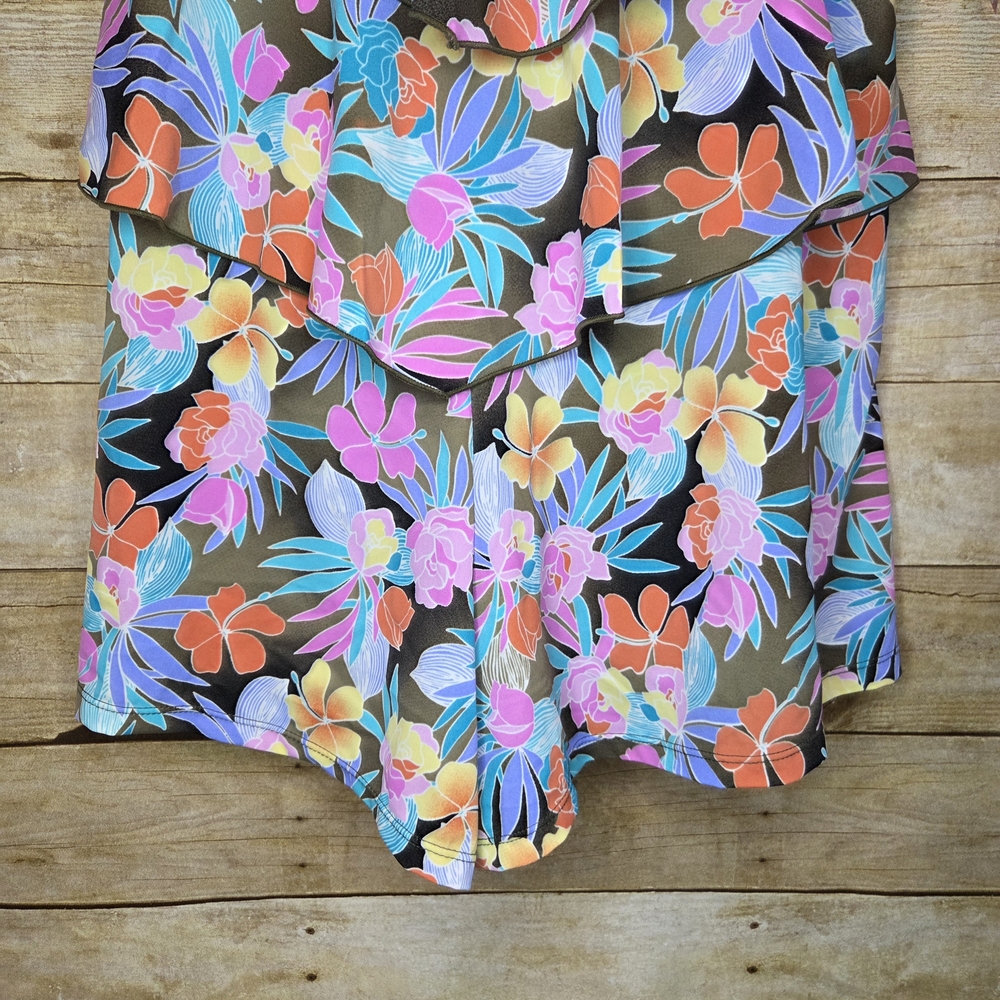 Fit 4 U Short-style One Piece Swimsuit, 18W - Picture 4 of 6